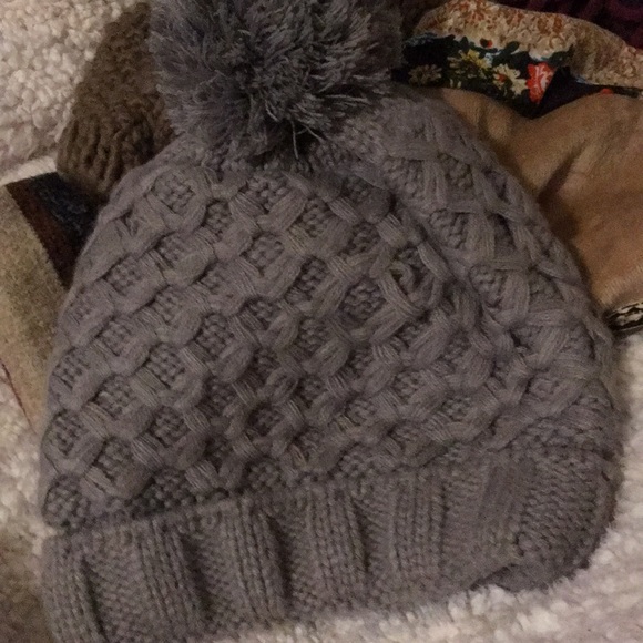 3 hats and a multi colored scarf for winter - Picture 2 of 5